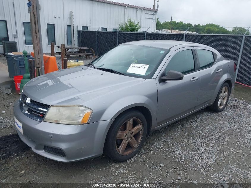 2013 Dodge Avenger Se VIN: 1C3CDZAB1DN636736 Lot: 39428238