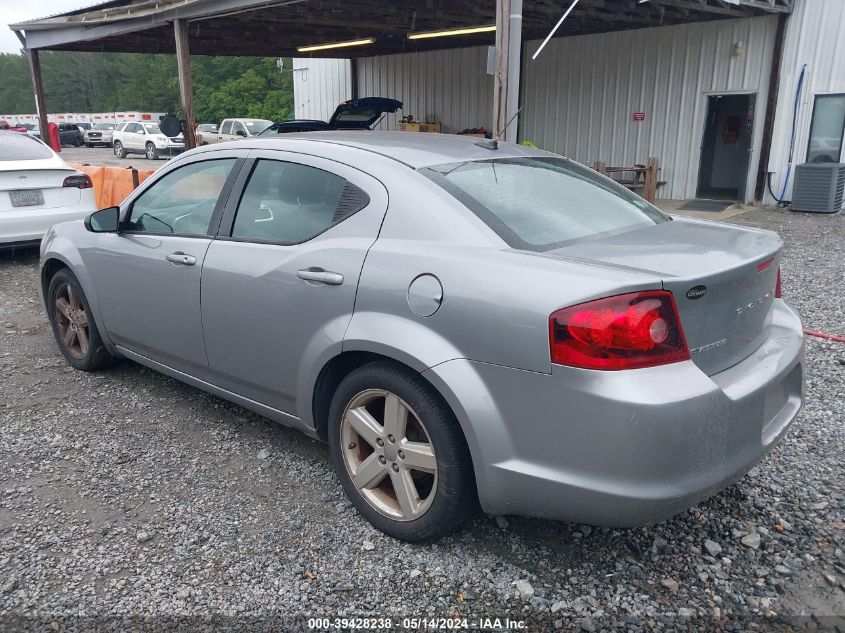 2013 Dodge Avenger Se VIN: 1C3CDZAB1DN636736 Lot: 39428238