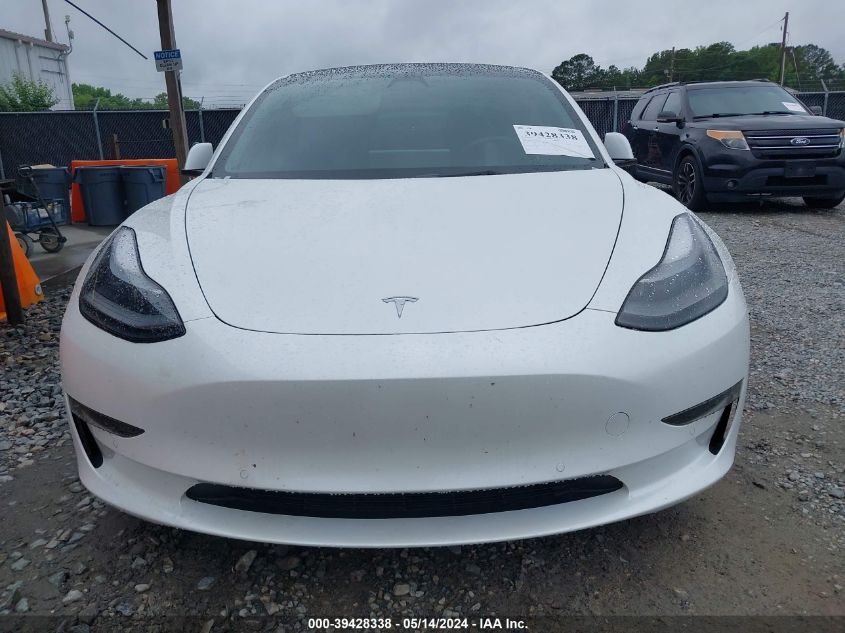 2021 TESLA MODEL 3 STANDARD RANGE PLUS REAR-WHEEL DRIVE - 5YJ3E1EA1MF086027