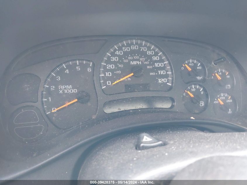 2003 Chevrolet Silverado 1500 Ls VIN: 1GCEK14T33Z202048 Lot: 39428375