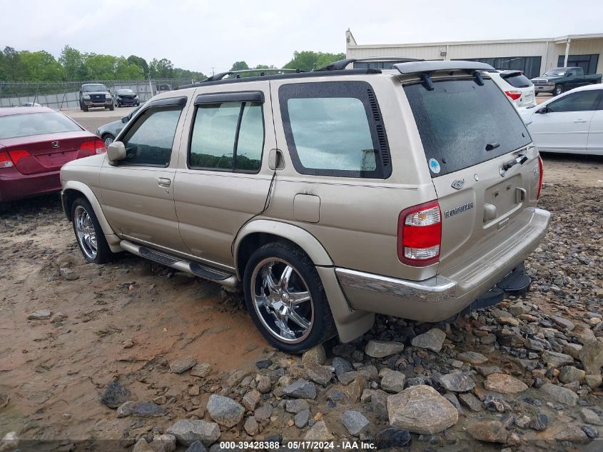 1999 Nissan Pathfinder Le/Se/Xe VIN: JN8AR05Y3XW314083 Lot: 39428388