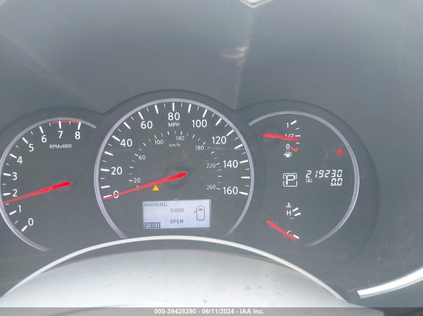 2012 Nissan Quest Sl VIN: JN8AE2KP4C9038749 Lot: 39428390