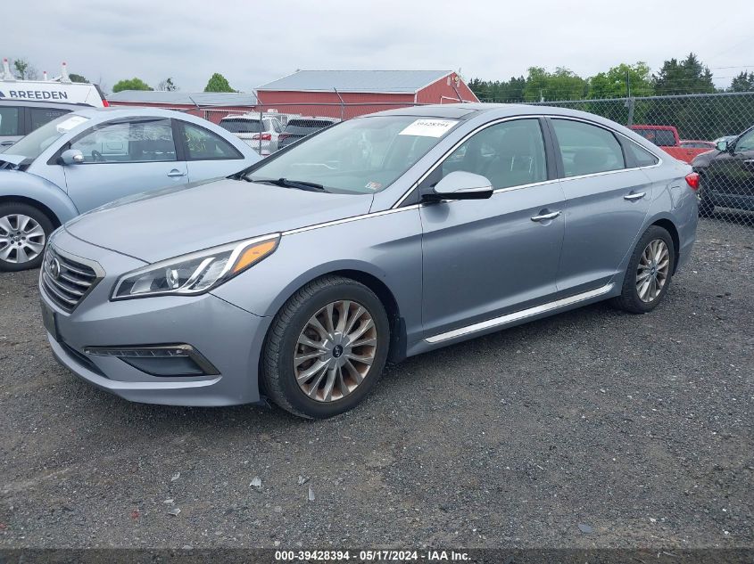 2015 Hyundai Sonata Limited VIN: 5NPE34AF6FH202926 Lot: 39428394