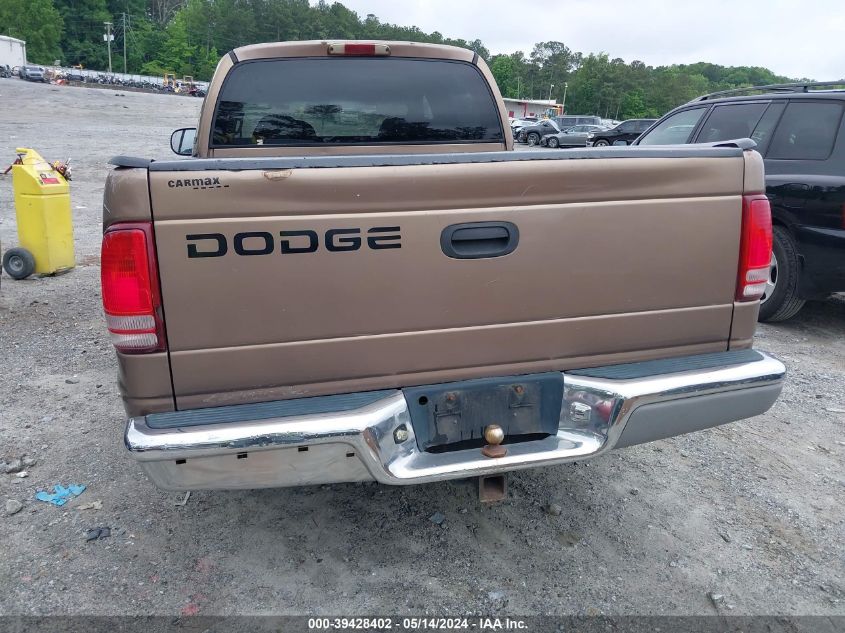 2000 Dodge Dakota Slt/Sport VIN: 1B7GL2AX4YS776824 Lot: 39428402