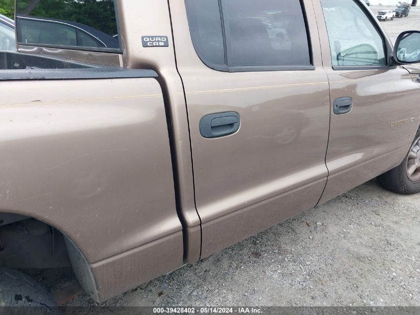 2000 Dodge Dakota Slt/Sport VIN: 1B7GL2AX4YS776824 Lot: 39428402