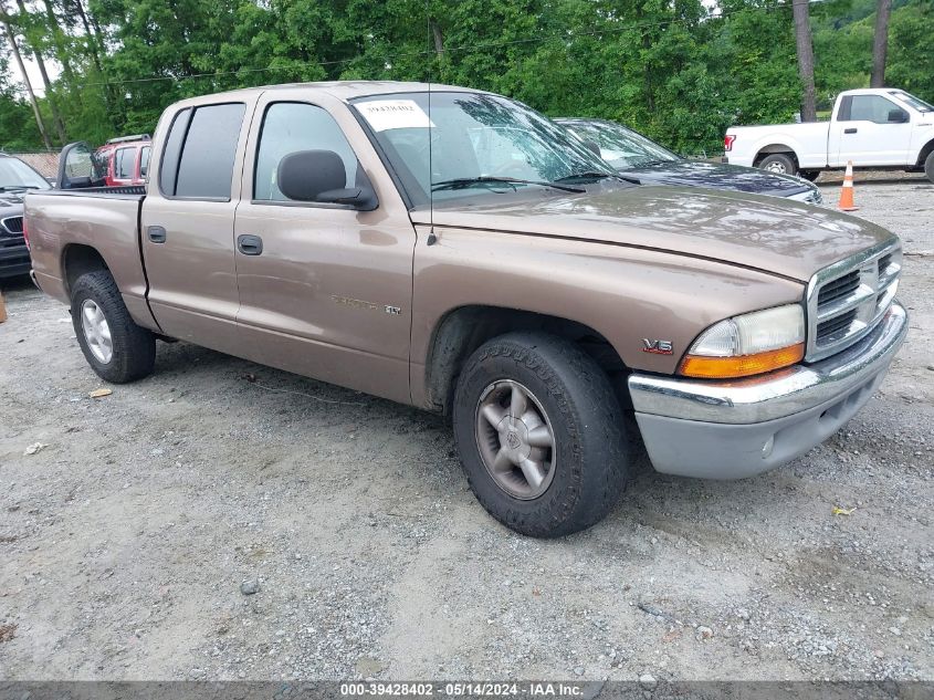 2000 Dodge Dakota Slt/Sport VIN: 1B7GL2AX4YS776824 Lot: 39428402