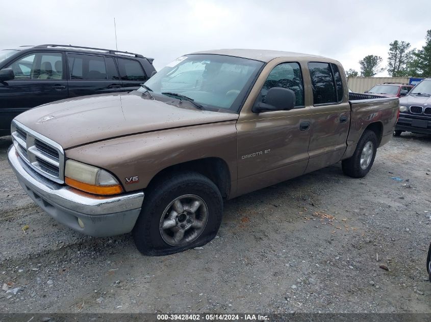 2000 Dodge Dakota Slt/Sport VIN: 1B7GL2AX4YS776824 Lot: 39428402