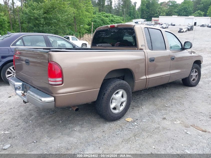 2000 Dodge Dakota Slt/Sport VIN: 1B7GL2AX4YS776824 Lot: 39428402