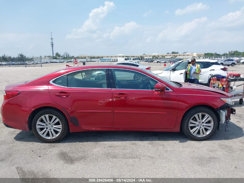 2014 Lexus Es 350 VIN: JTHBK1GG0E2086898 Lot: 39428406