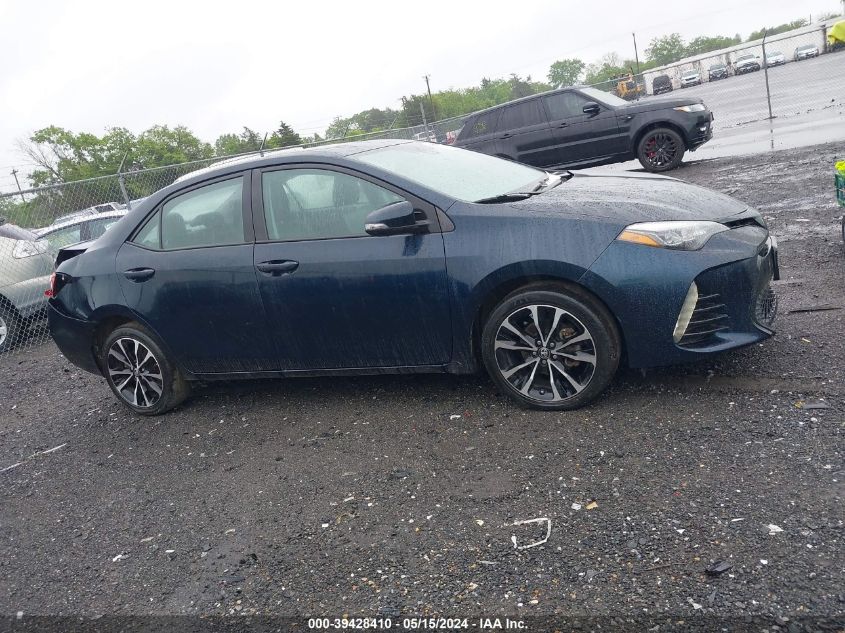 2018 Toyota Corolla L/Le/Xle/Se/Xse VIN: 2T1BURHE4JC075616 Lot: 39428410