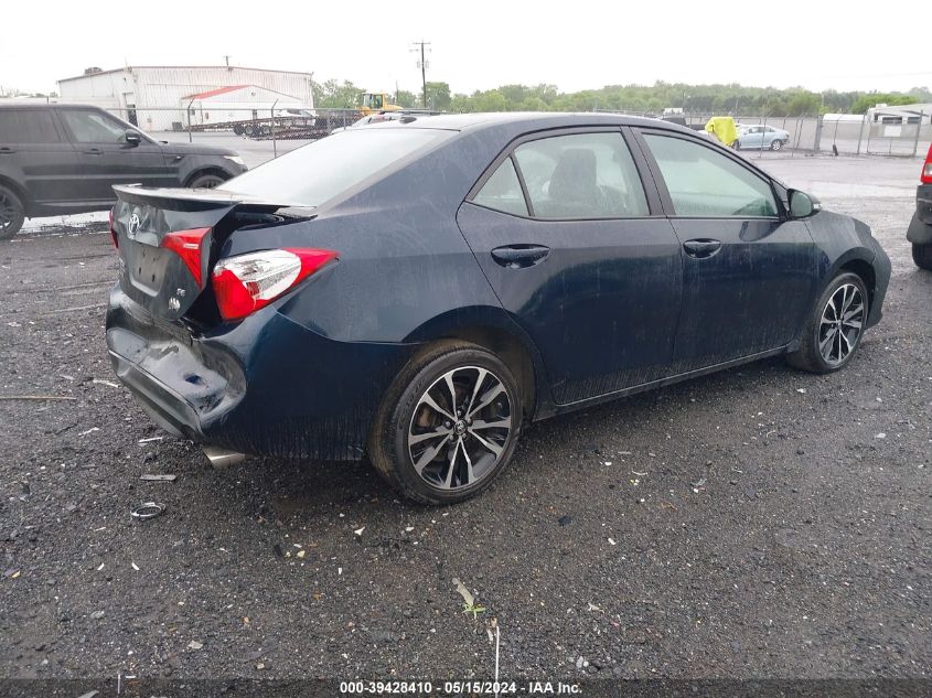 2018 Toyota Corolla L/Le/Xle/Se/Xse VIN: 2T1BURHE4JC075616 Lot: 39428410