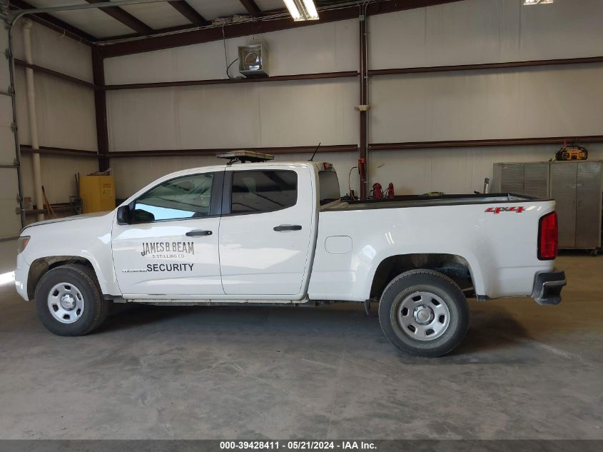 2020 Chevrolet Colorado 4Wd Long Box Wt VIN: 1GCGTBEN3L1218163 Lot: 39428411