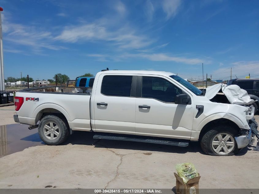 2022 Ford F-150 Xl VIN: 1FTFW1E50NKF08922 Lot: 39428415