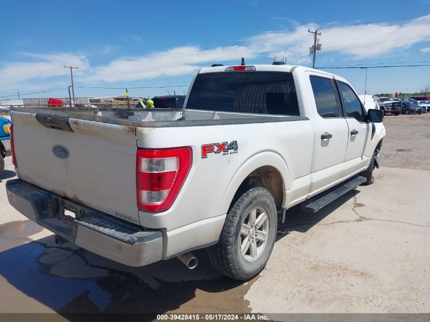 2022 Ford F-150 Xl VIN: 1FTFW1E50NKF08922 Lot: 39428415