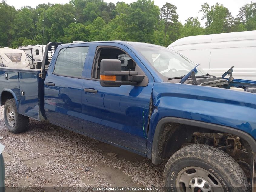 2018 GMC Sierra 2500Hd VIN: 1GD12REG0JF159619 Lot: 39428425
