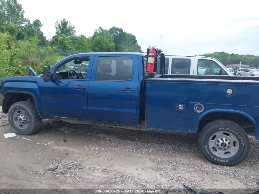 2018 GMC Sierra 2500Hd VIN: 1GD12REG0JF159619 Lot: 39428425