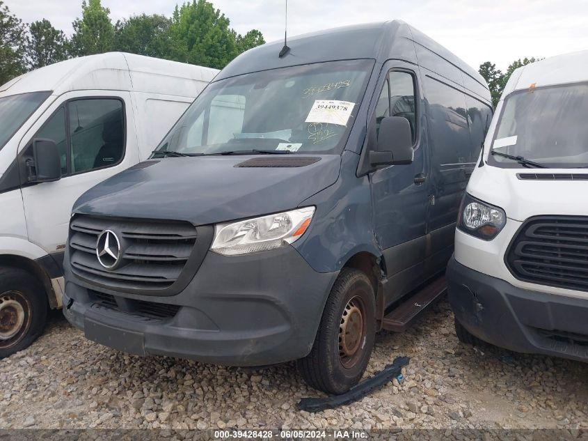 2019 Mercedes-Benz Sprinter 2500 High Roof V6/Standard Roof V6 VIN: WD4PF0CD4KP096405 Lot: 39428428