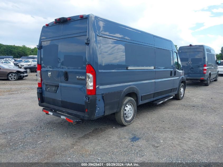 2019 Ram Promaster 3500 Cargo Van High Roof 159 Wb Ext VIN: 3C6URVJG6KE552023 Lot: 39428431