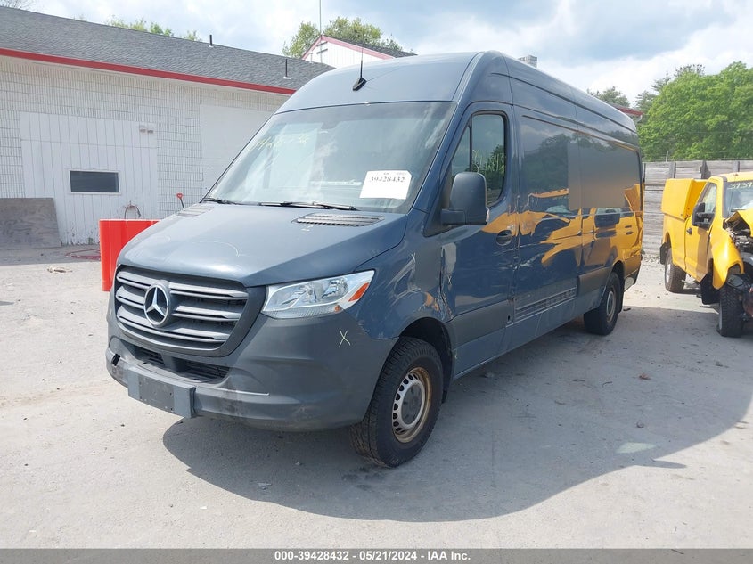 2019 Mercedes-Benz Sprinter 2500 High Roof V6 VIN: WD4PF1CD6KP111220 Lot: 39428432