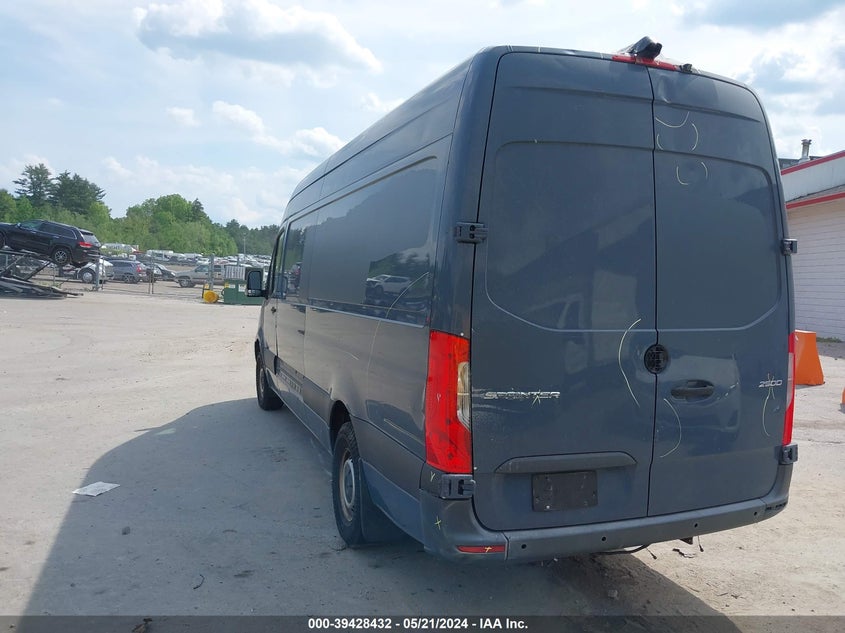 2019 Mercedes-Benz Sprinter 2500 High Roof V6 VIN: WD4PF1CD6KP111220 Lot: 39428432