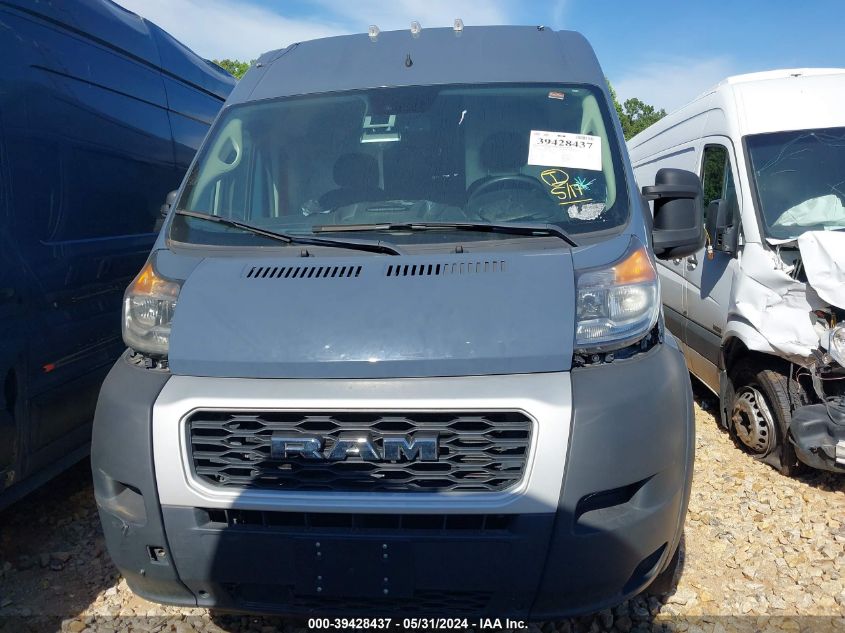 2021 Ram Promaster 3500 Cargo Van High Roof 159 Wb Ext VIN: 3C6MRVJG8ME551832 Lot: 39428437