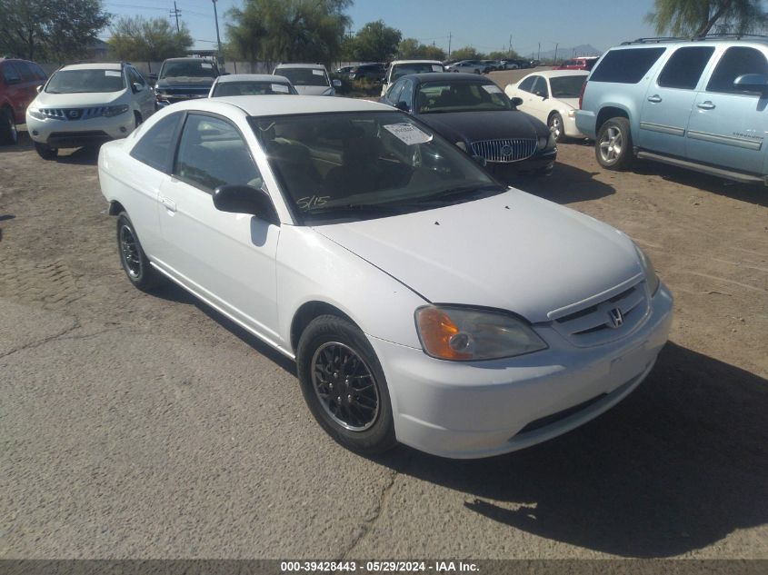 2003 Honda Civic Lx VIN: 1HGEM22563L025309 Lot: 39428443