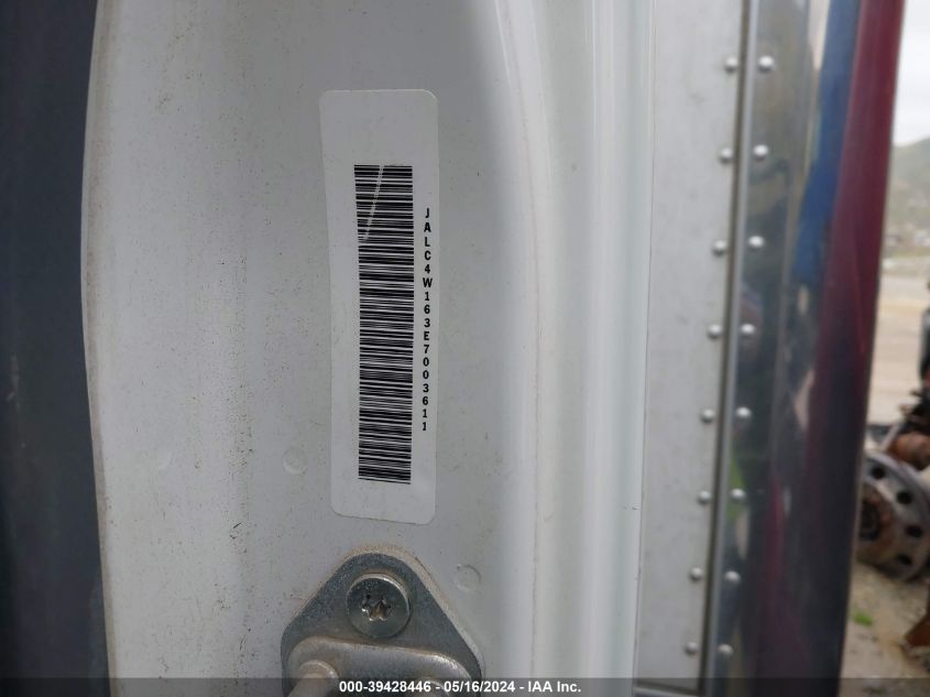 2014 Isuzu Npr Hd Dsl Reg At VIN: JALC4W163E7003611 Lot: 39428446