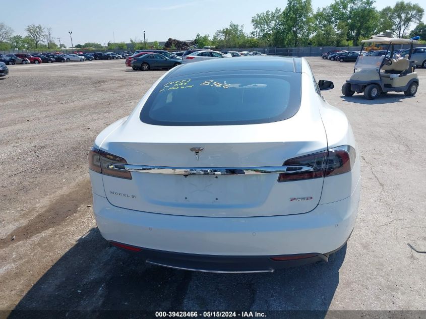 2015 Tesla Model S 70D/85D/P85D VIN: 5YJSA1H20FFP77824 Lot: 39428466