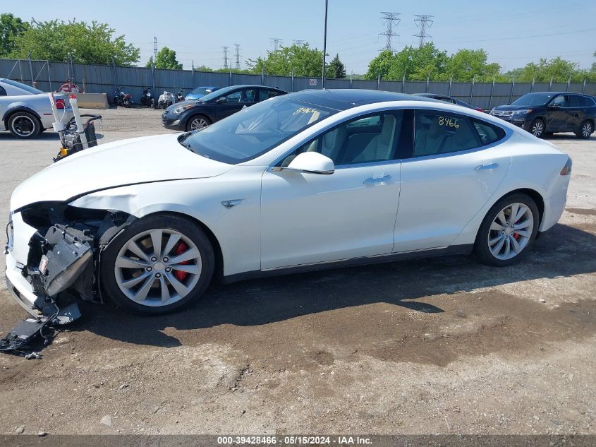 2015 Tesla Model S 70D/85D/P85D VIN: 5YJSA1H20FFP77824 Lot: 39428466