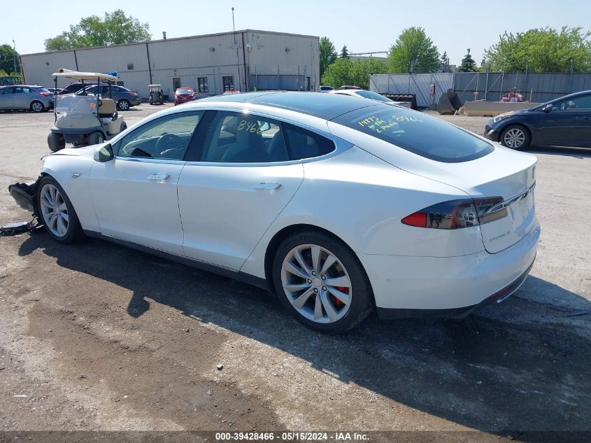 2015 Tesla Model S 70D/85D/P85D VIN: 5YJSA1H20FFP77824 Lot: 39428466