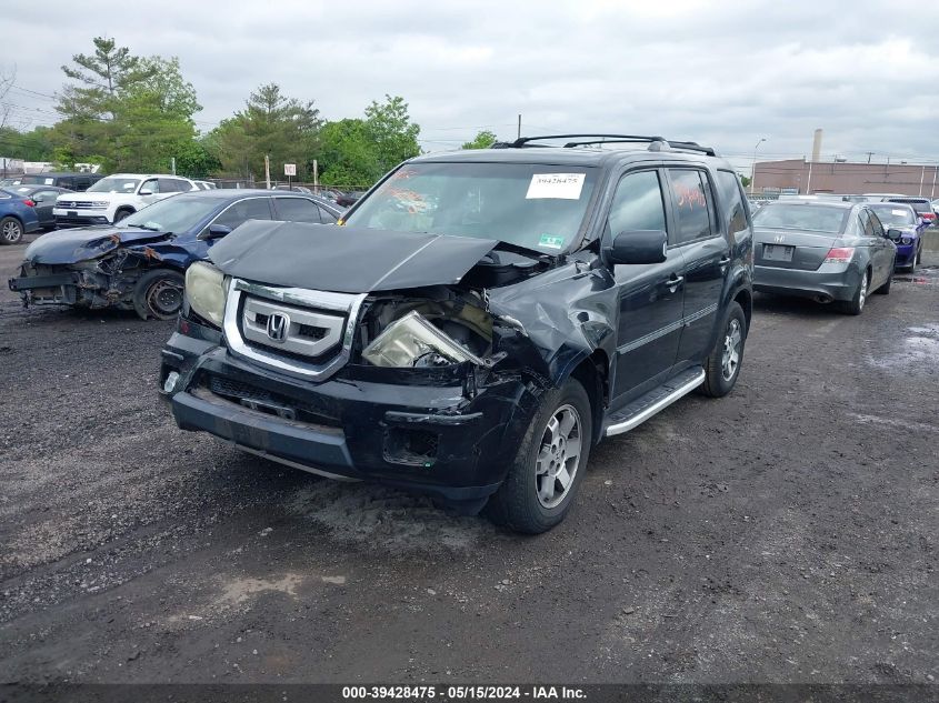 2011 Honda Pilot Touring VIN: 5FNYF4H98BB027754 Lot: 39428475