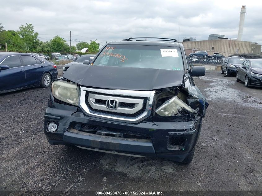 2011 Honda Pilot Touring VIN: 5FNYF4H98BB027754 Lot: 39428475