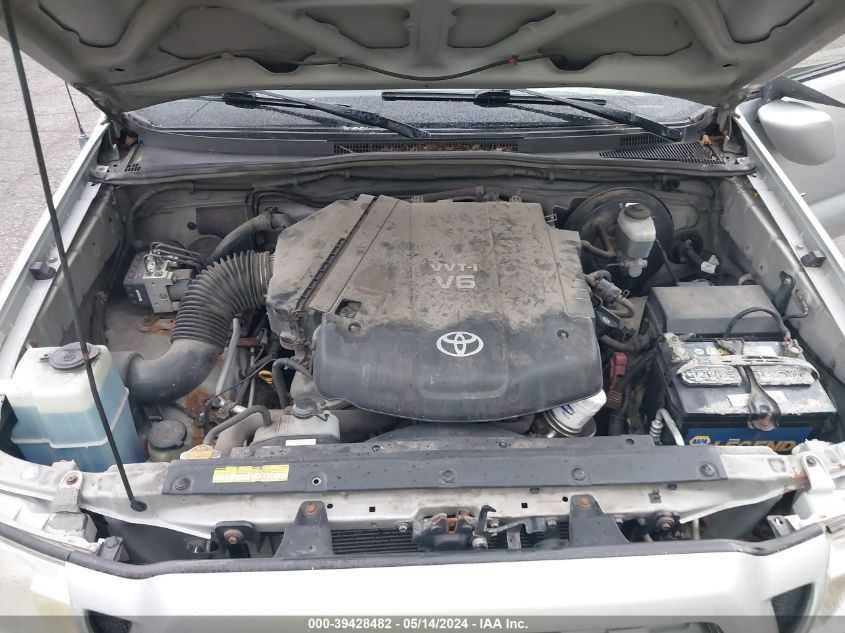 2007 Toyota Tacoma Base V6 VIN: 5TELU42N57Z377824 Lot: 39428482