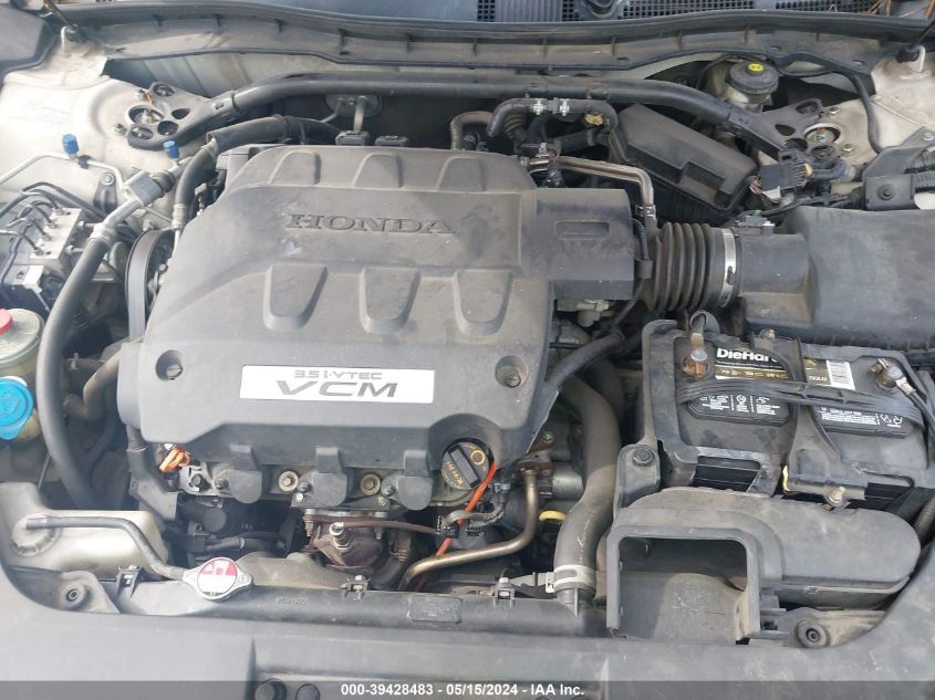 2010 Honda Accord Crosstour Ex-L VIN: 5J6TF1H51AL007163 Lot: 39428483