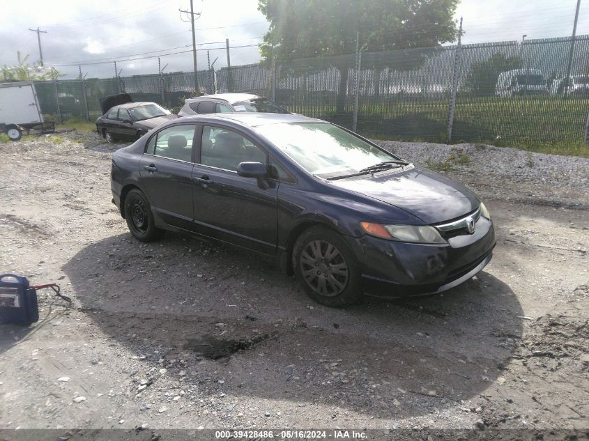 2006 Honda Civic Lx VIN: 1HGFA16576L120242 Lot: 39428486