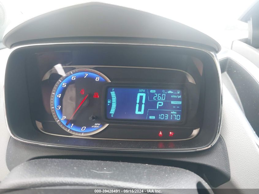 2015 Chevrolet Trax Ltz VIN: KL7CJTSB5FB261273 Lot: 39428491