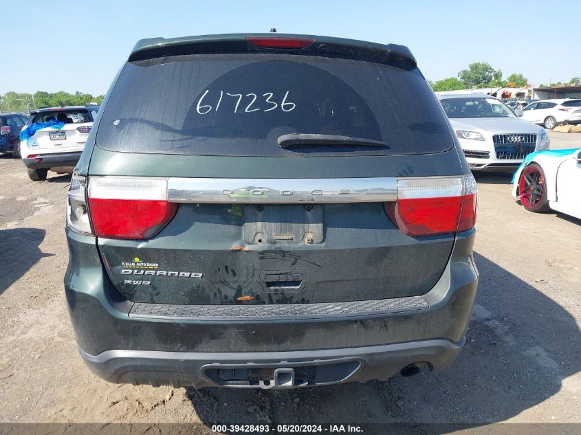 2011 Dodge Durango Express VIN: 1D4RE2GG6BC617236 Lot: 39428493