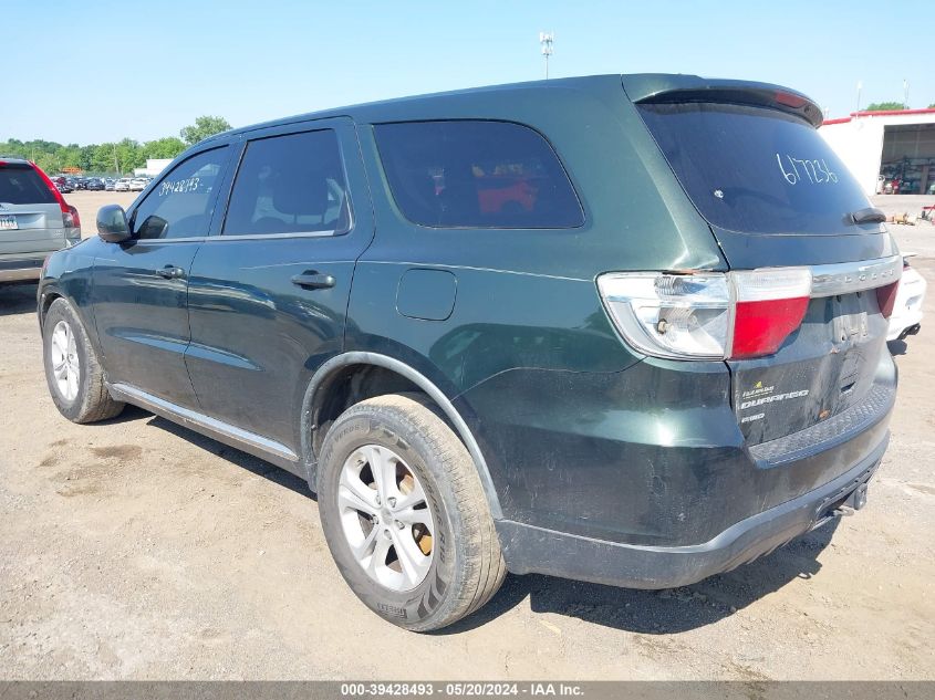 2011 Dodge Durango Express VIN: 1D4RE2GG6BC617236 Lot: 39428493