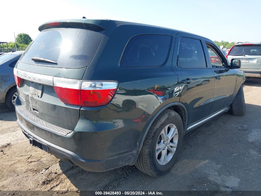 2011 Dodge Durango Express VIN: 1D4RE2GG6BC617236 Lot: 39428493