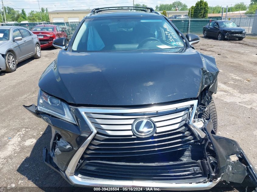 2016 Lexus Rx 350 VIN: 2T2BZMCA7GC025810 Lot: 39428504