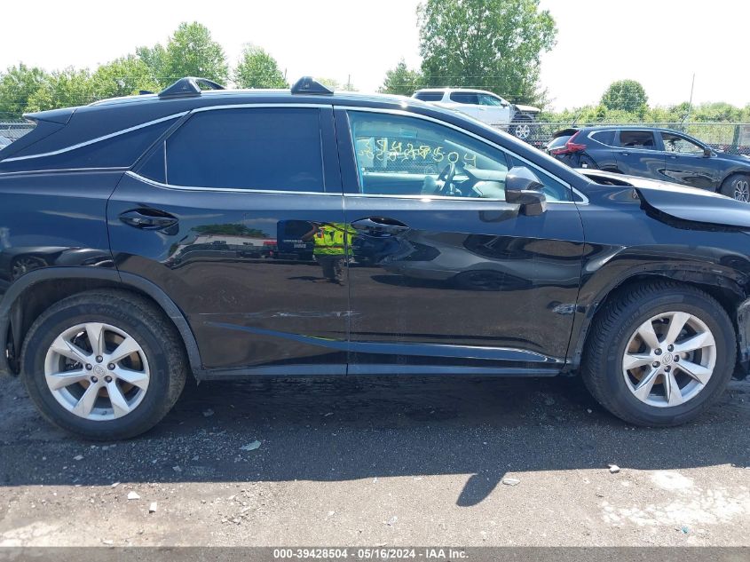 2016 Lexus Rx 350 VIN: 2T2BZMCA7GC025810 Lot: 39428504