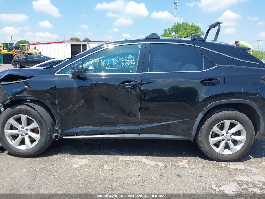 2016 Lexus Rx 350 VIN: 2T2BZMCA7GC025810 Lot: 39428504