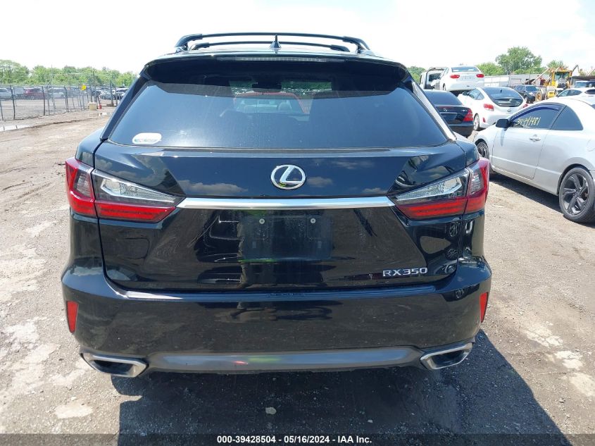 2016 Lexus Rx 350 VIN: 2T2BZMCA7GC025810 Lot: 39428504