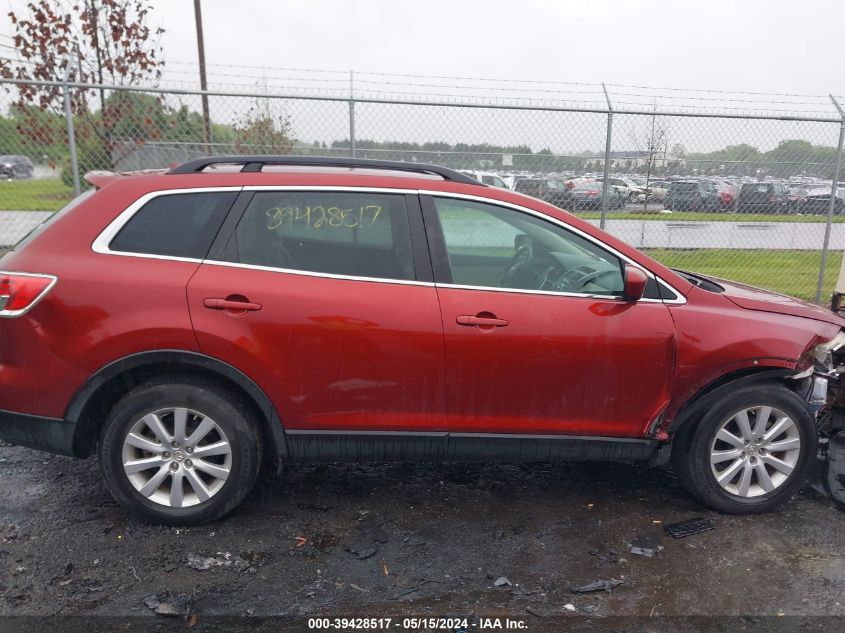 2009 Mazda Cx-9 Touring VIN: JM3TB38A290178180 Lot: 39428517