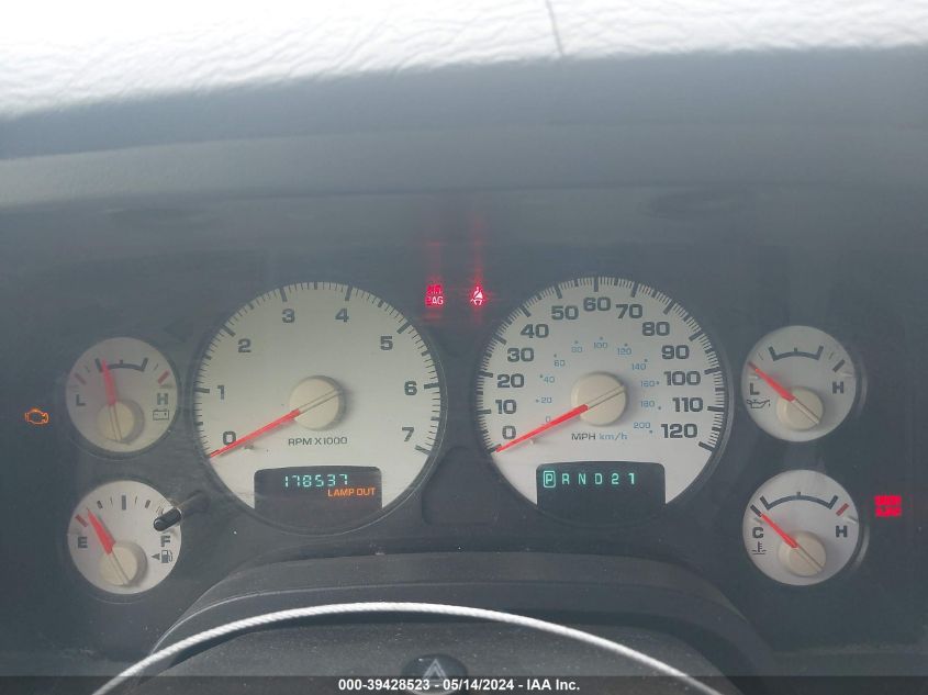 2002 Dodge Ram 1500 St VIN: 3D7HU18Z72G186429 Lot: 39428523