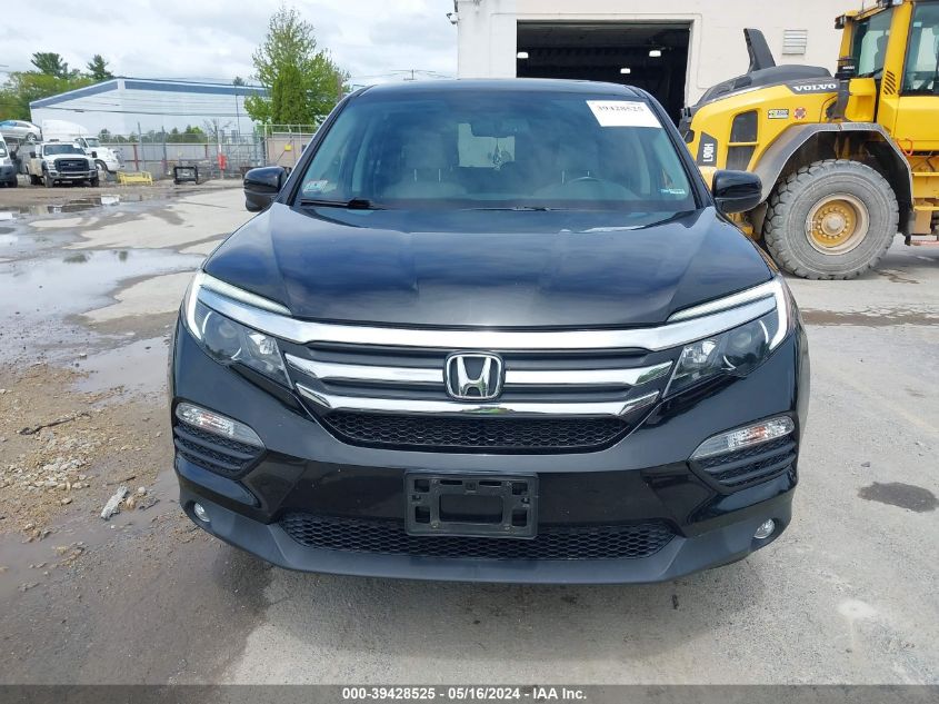 2017 Honda Pilot Ex-L VIN: 5FNYF6H79HB069756 Lot: 39428525