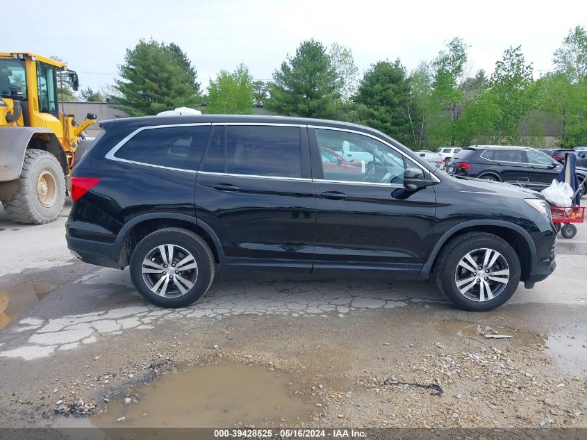 2017 Honda Pilot Ex-L VIN: 5FNYF6H79HB069756 Lot: 39428525