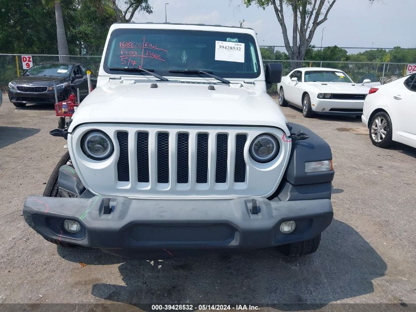 2019 Jeep Wrangler Unlimited Sport S 4X4 VIN: 1C4HJXDG6KW546401 Lot: 39428532