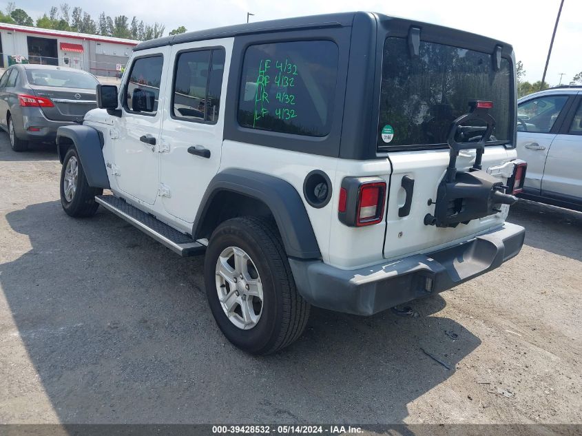 2019 Jeep Wrangler Unlimited Sport S 4X4 VIN: 1C4HJXDG6KW546401 Lot: 39428532