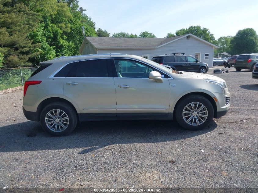 2017 Cadillac Xt5 Luxury VIN: 1GYKNBRS7HZ191184 Lot: 39428535